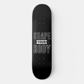 VORM UW LICHAAM SKATEBOARD (Voorkant)