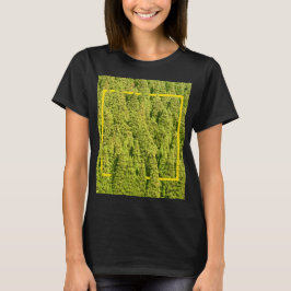Vorm van het bos t-shirt