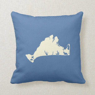 Vorm van Martha's werf omkeerbare kussen