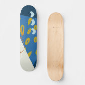 Vorm verzamelen #illustratie #abstract skateboard (Voorkant)