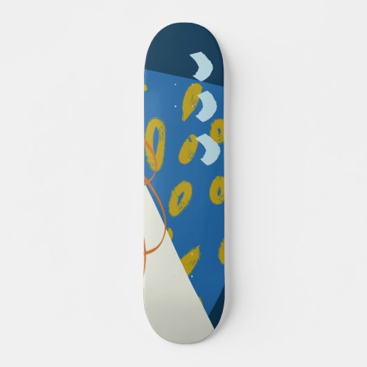 Vorm verzamelen #illustratie #abstract skateboard (Voorkant)