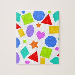 Vormen en kleuren legpuzzel