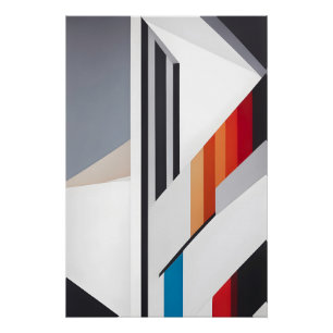 Vormen in beweging perfect poster