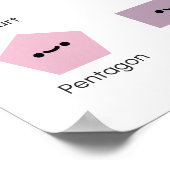 Vormen leren poster (Hoek)