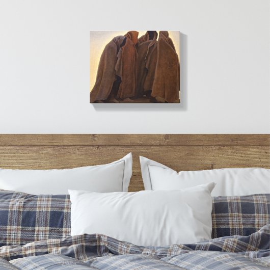 Vormen van angst door Maynard Dixon Canvas Afdruk (Insitu (Slaapkamer))