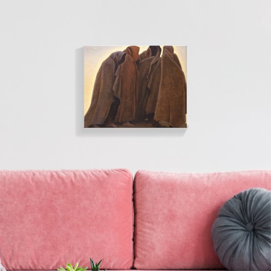 Vormen van angst door Maynard Dixon Canvas Afdruk (Insitu (Woonkamer))