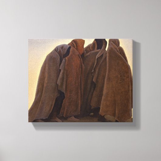 Vormen van angst door Maynard Dixon Canvas Afdruk (Voorkant)