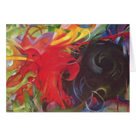 Vormen van Franz Marc,  kunst (Voorkant Horizontaal)