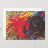 Vormen van Franz Marc, kunst (Voorkant / Achterkant)