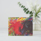 Vormen van Franz Marc, kunst Briefkaart (Staand voorkant)