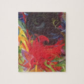 Vormen van Franz Marc, kunst Legpuzzel (Verticaal)