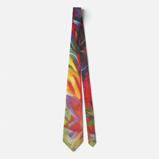 Vormen van Franz Marc, kunst Stropdas (Voorkant)