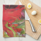 Vormen van Franz Marc,  kunst Theedoek (Quarter Fold)