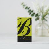 Vormende artistieke Visitekaartjes (Staand voorkant)