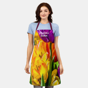 Vormende Tulp Flowers Schort