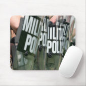 vorming van oproerbeheersing muismat (Met muis)