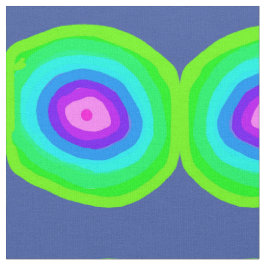 vormkleur blauw stof