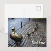 Vormt plaats voor het Briefkaart van de Ducklings (Voorkant / Achterkant)