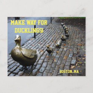 Vormt plaats voor het Briefkaart van de Ducklings