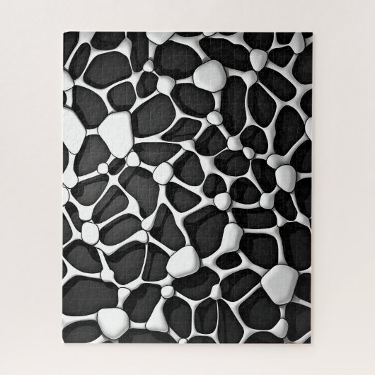 Voronoi Patroon Puzzel Legpuzzel (Verticaal)