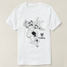 Vorpal Comic Book TShirt: Hoesje 2 Actie