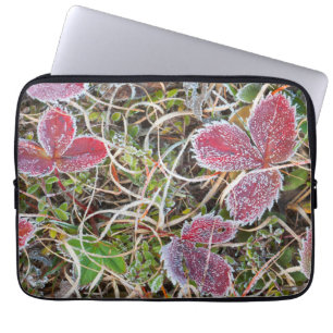 Vorst bedekte bladeren, Canada Laptop Sleeve