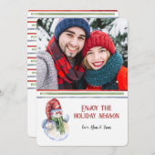 Vorst Foto Kerstkaart (Voorkant / Achterkant)