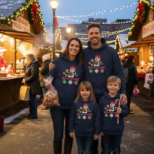Vorst Mijn Koekjes Grappige Sneeuwman Kerst Bakker Hoodie
