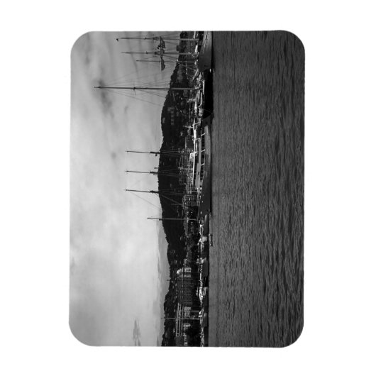 Vorstendom Monaco De haven Magneet (Verticaal)