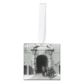  Vorstendom Monaco — princely paleis Kubus Ornament (Voorkant)