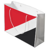 Vorstendom Sealand Flag Groot Cadeauzakje (Achterkant Gekanteld)