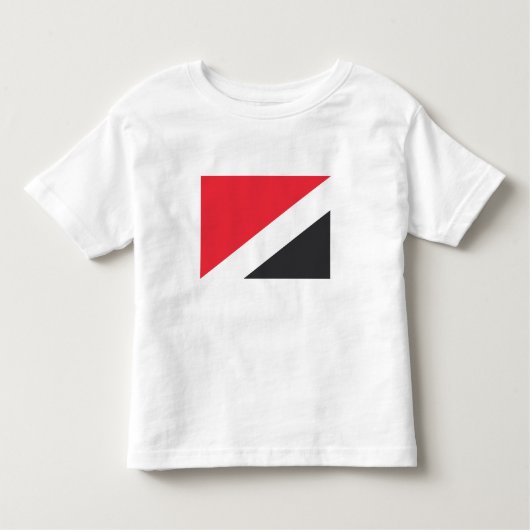 Vorstendom Sealand Flag Kinder Shirts (Voorkant)
