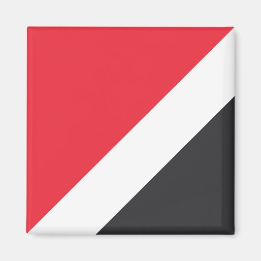 Vorstendom Sealand Flag Magneet (Voorkant)
