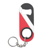 Vorstendom Sealand Flag Mini Flessenopener (Voorkant)