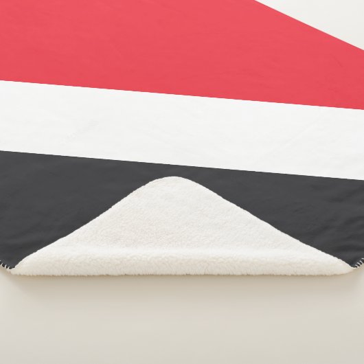 Vorstendom Sealand Flag Sherpa Deken (3/4)