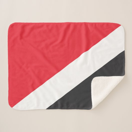 Vorstendom Sealand Flag Sherpa Deken (Voorkant (horizontaal))