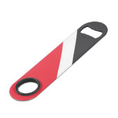 Vorstendom Sealand Flag Speed Flessenopener (Voorkant Gekanteld)