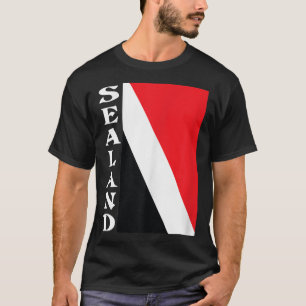 Vorstendom Sealand Flag T-shirt