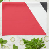 Vorstendom Sealand Flag Theedoek (Gevouwen)