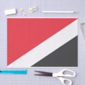 Vorstendom Sealand Flag Tissuepapier (Craft)