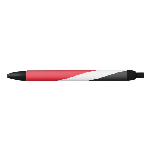 Vorstendom Sealand Flag Zwarte Inkt Pen (Voorkant)