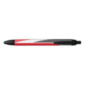 Vorstendom Sealand Flag Zwarte Inkt Pen (Achterkant)