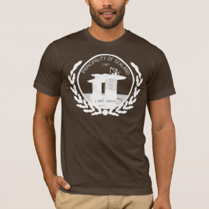 vorstendom zegel - en zeehondenkrest t-shirt