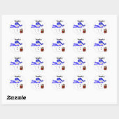 Vorstig Ronde Sticker (Vel)