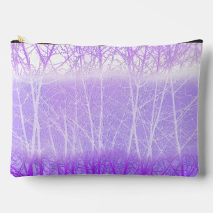Vorstige Nevelige Bomen in Lila Lavendel Etui