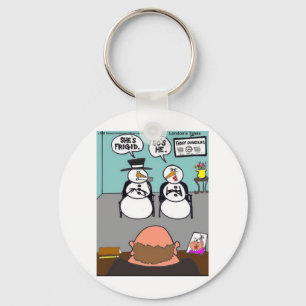Vorstige Relaties Grappige Kerstcadeaus & T-shirts Sleutelhanger