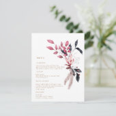 vorstrode winterfloral Weddennemkaart Kaart (Staand voorkant)