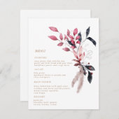 vorstrode winterfloral Weddennemkaart Kaart (Voorkant / Achterkant)