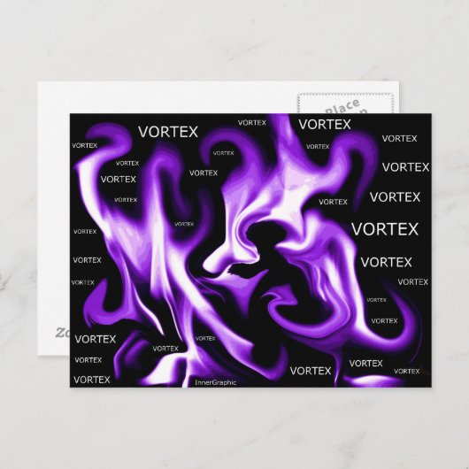 "VORTEX" Abraham-Hicks Briefkaart (Voorkant / Achterkant)
