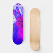 Vortex Abstract Digitale Fractal Skateboard (Voorkant)